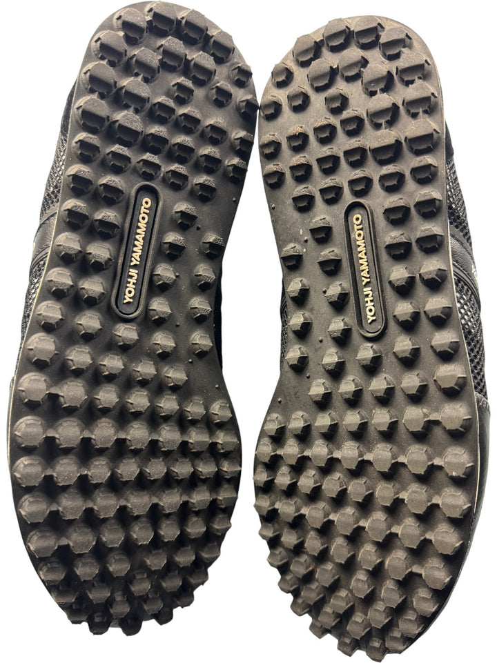 Yohji Yamamoto Y-3 Black Mesh Sneakers - Size 8 - Think Vintage Online Ltd