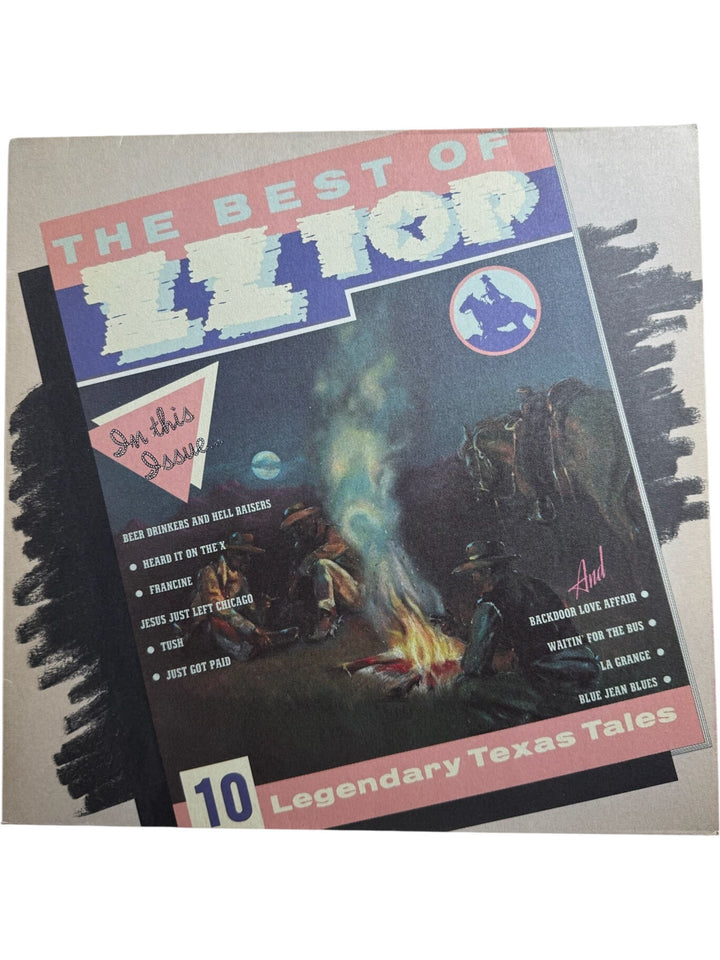ZZ Top The Best Of Vinyl Record - Very Good+