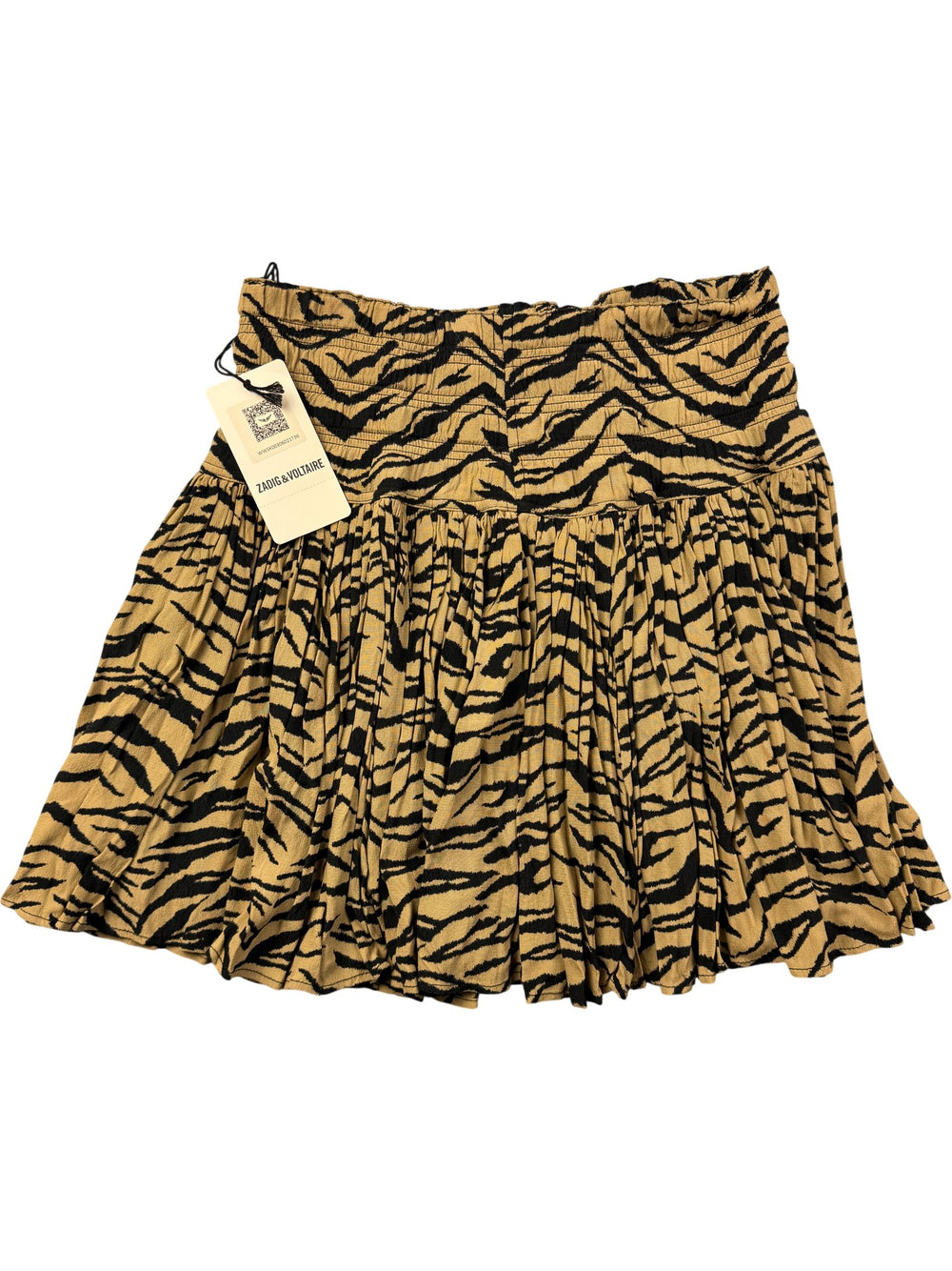 Zadig & Voltaire Jocky Tiger Skirt - W26-30 - Think Vintage ltd