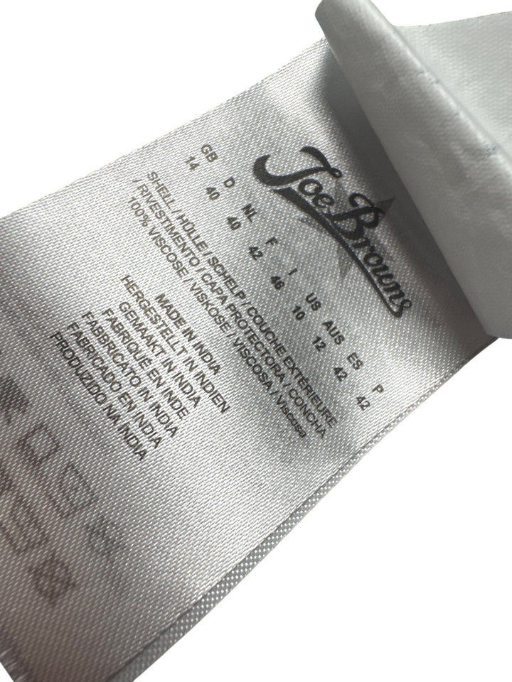 Zebra Print Midi Skirt - M - Think Vintage Online Ltd