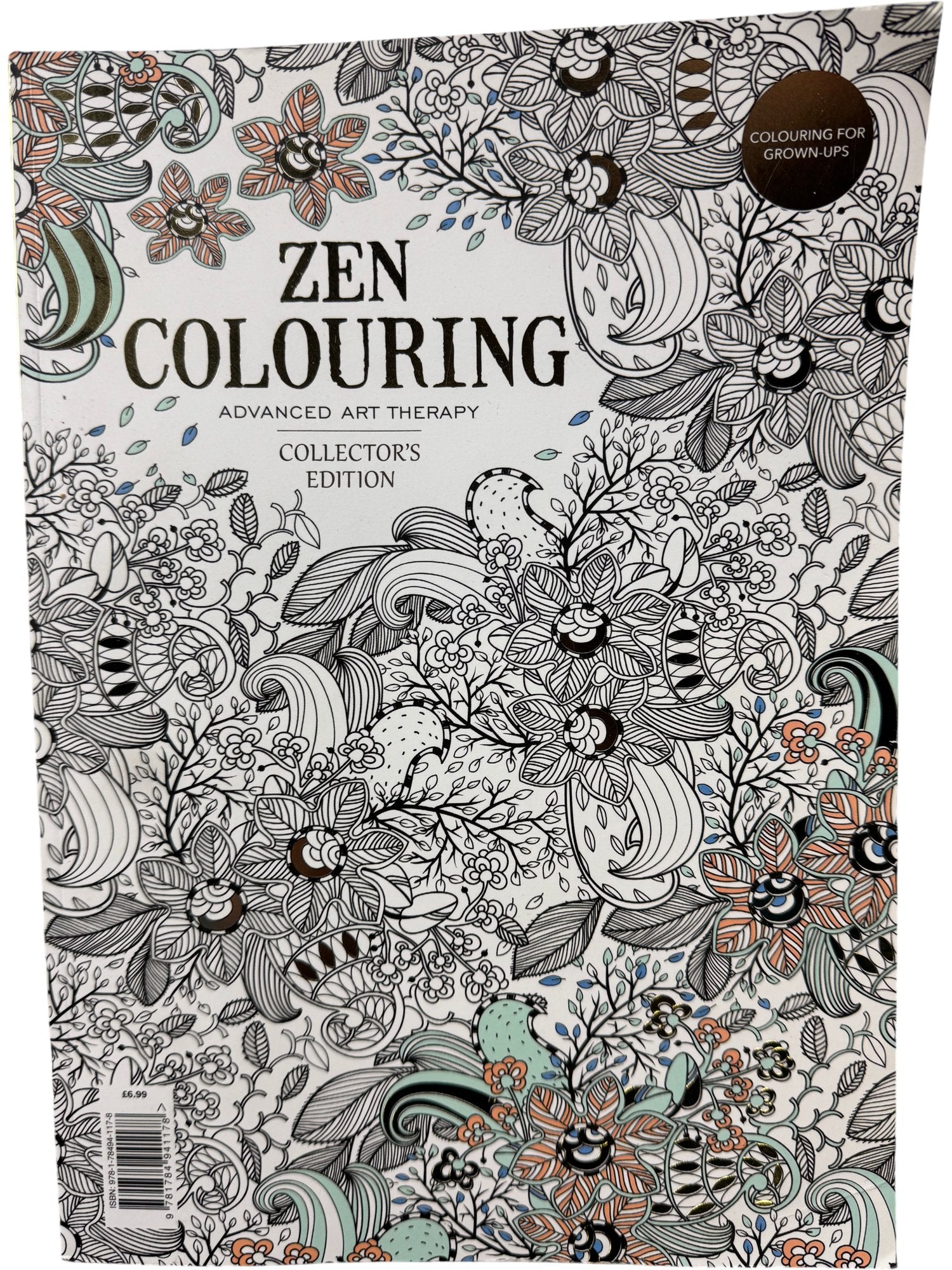 Zen Colouring Advanced Art Therapy Book – Think Vintage ltd