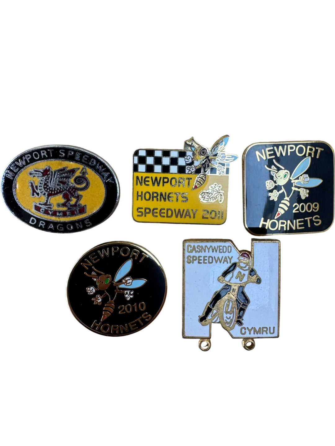 Newport Speedway Hornets Pins Set