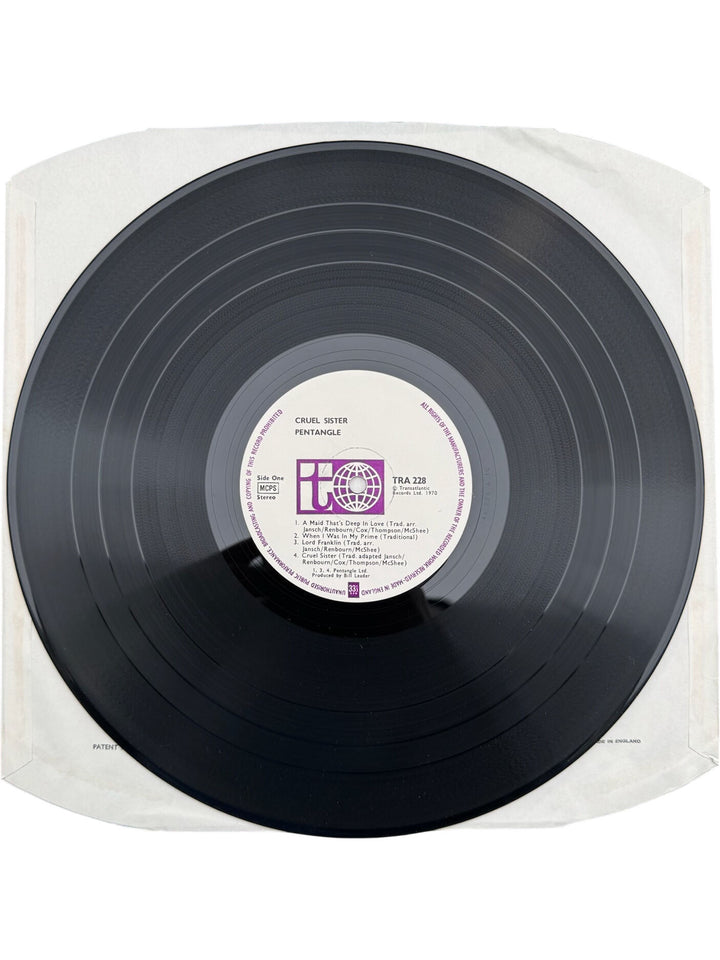 Pentangle Cruel Sister Vinyl Record - Very Good