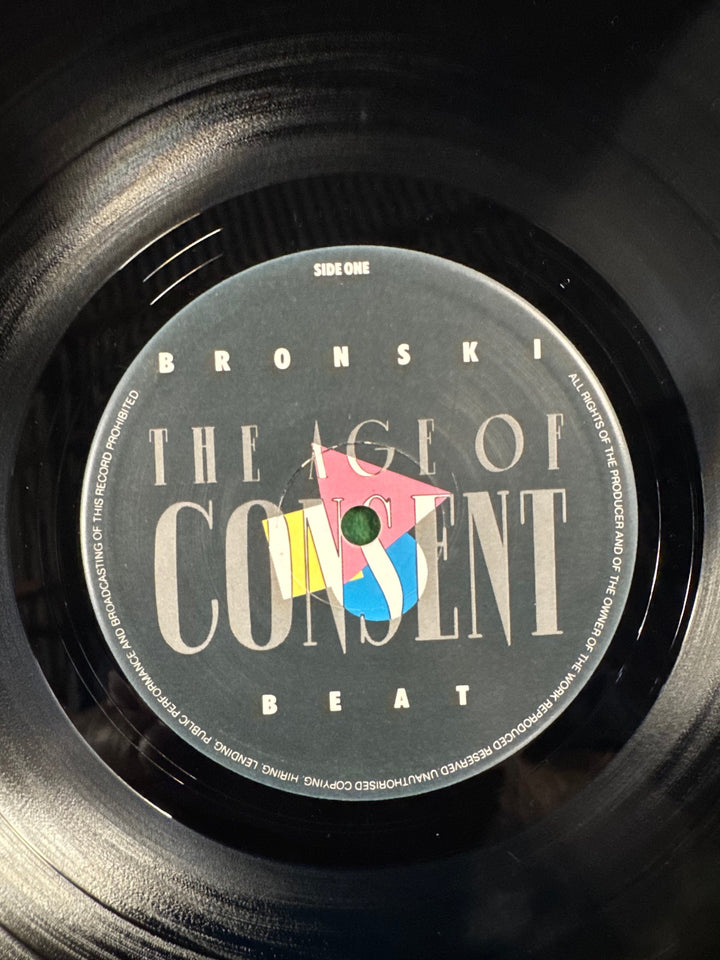 The Age Of Consent Vinyl Record By Bronski Beat - Think Vintage