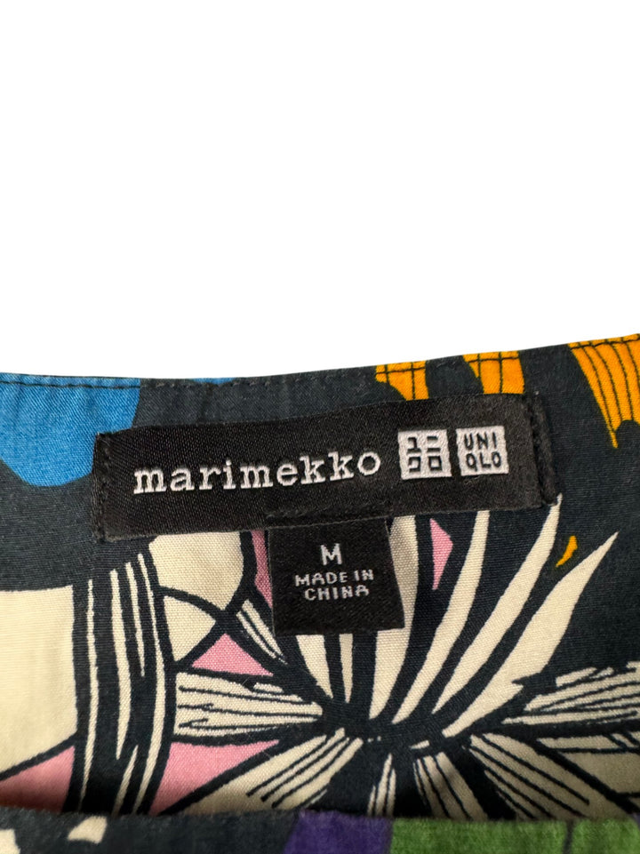 Marimekko Uniqlo Floral Cotton Dress - M