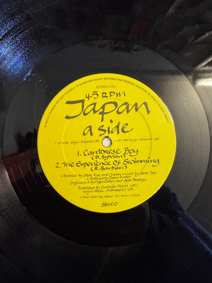 Japan Cantonese Boy Vinyl Record- Very Good
