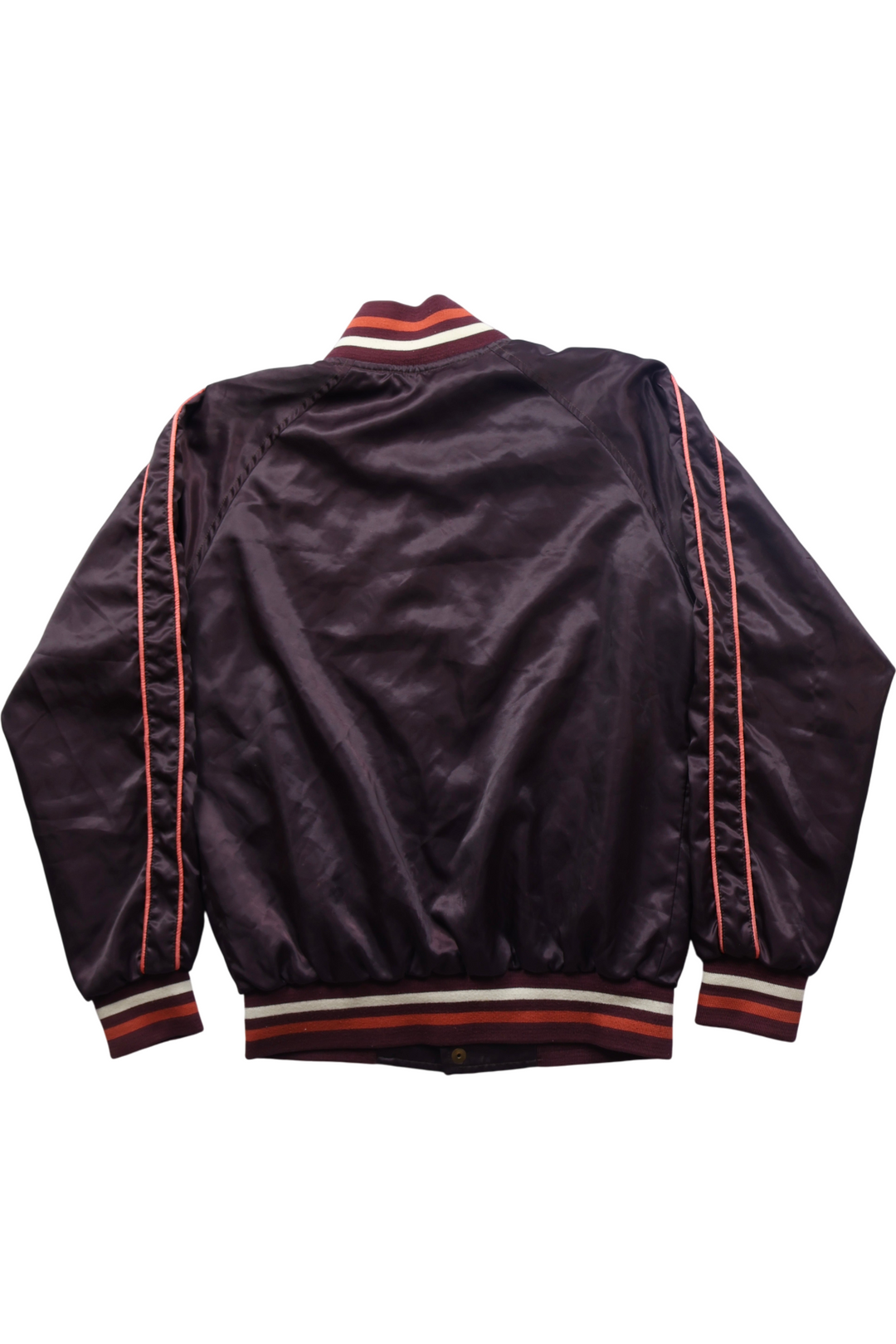 Franklin & Marshall Satin Varsity Jacket San Diego - S - Think Vintage