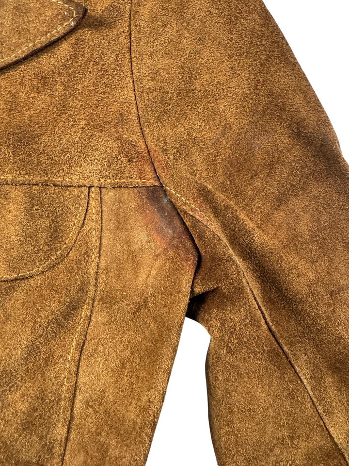 1970s Brown Suede Jacket