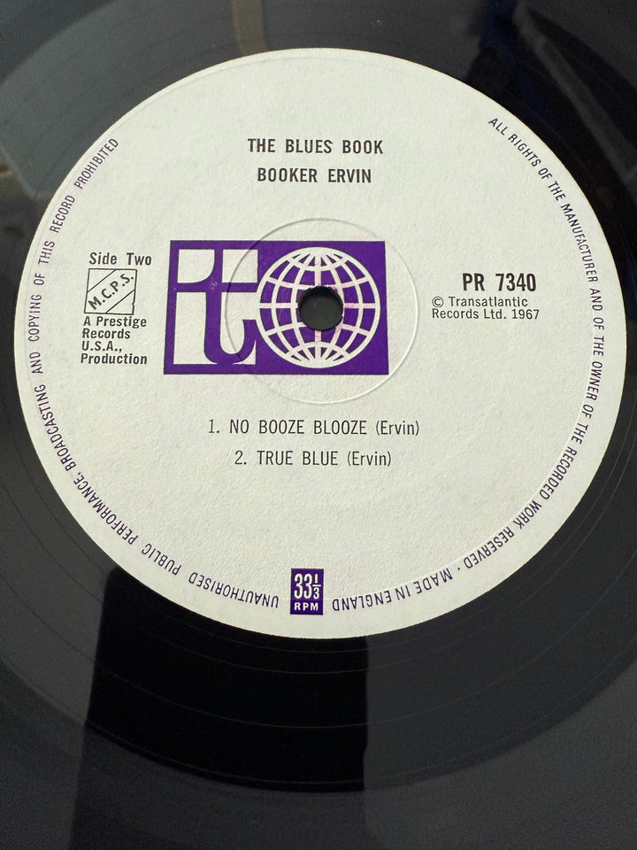 Booker Ervin The Blues Book Album - Think Vintage