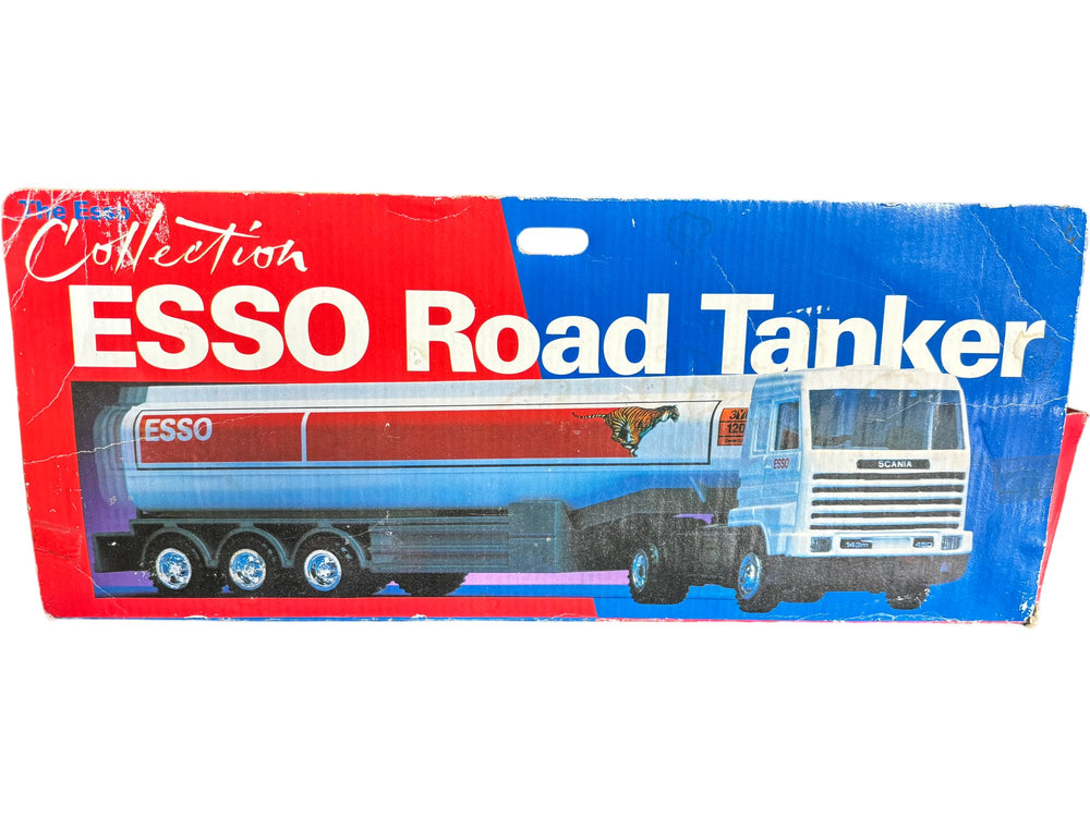 Esso Collection Scania Road Tanker Model Boxed Collectable Display Truck - Think Vintage
