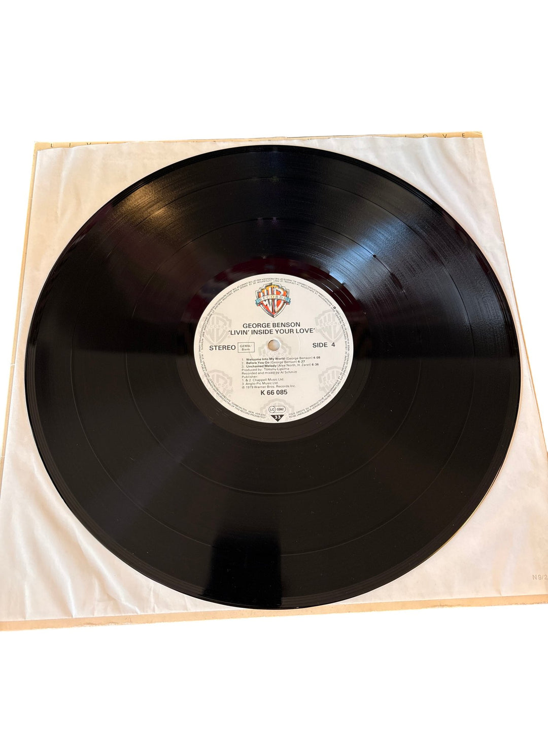 George Benson Livin' Inside Your Love Vinyl - Good