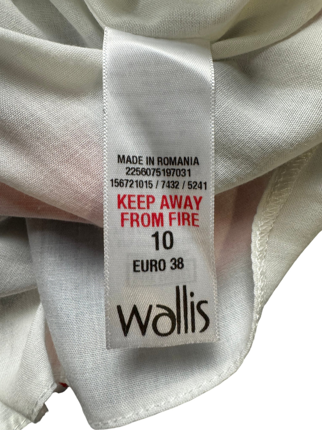 Geometric Patterned Cap Sleeve Dress - S