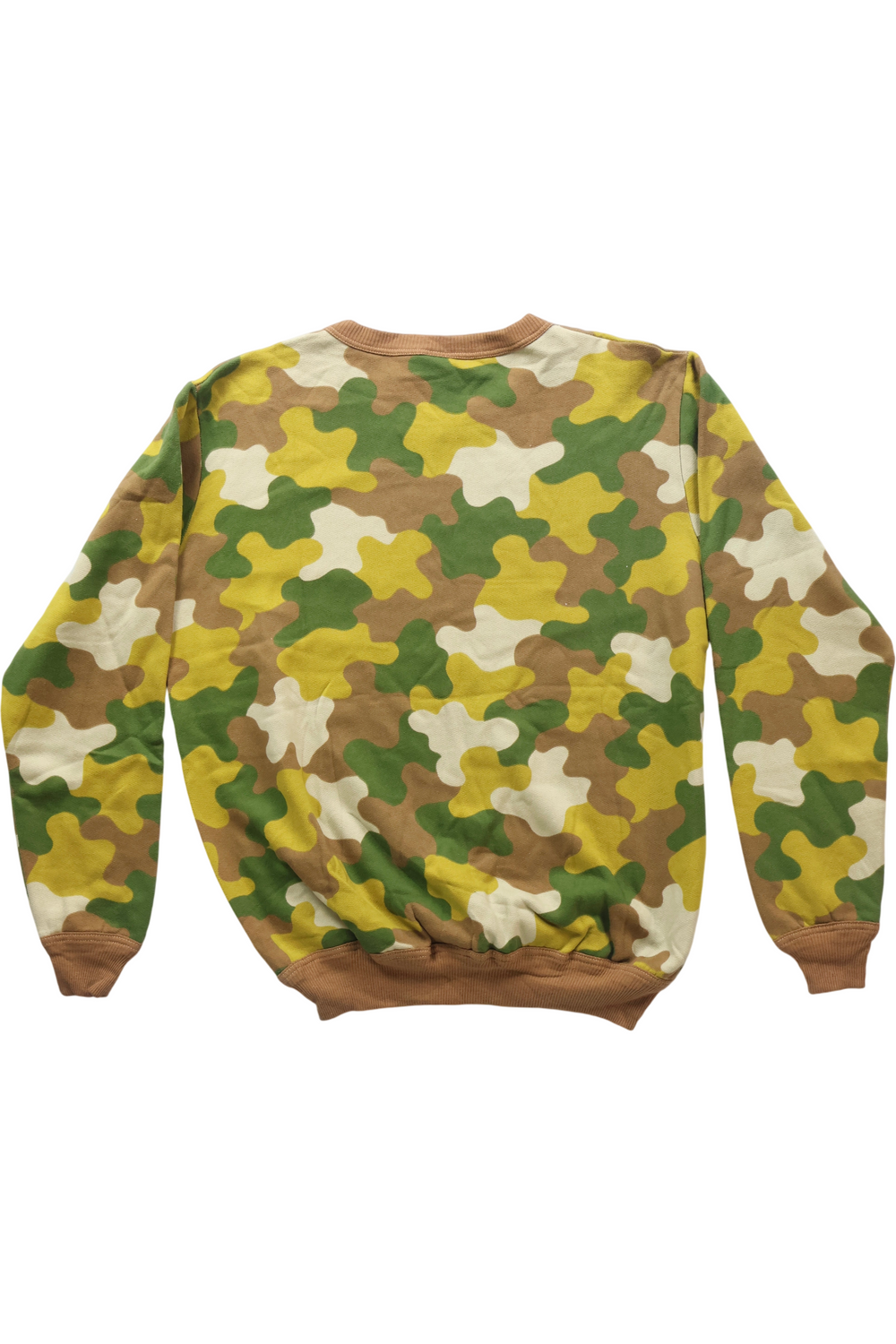 80's Camouflage Pattern Sweatshirt - Think Vintage