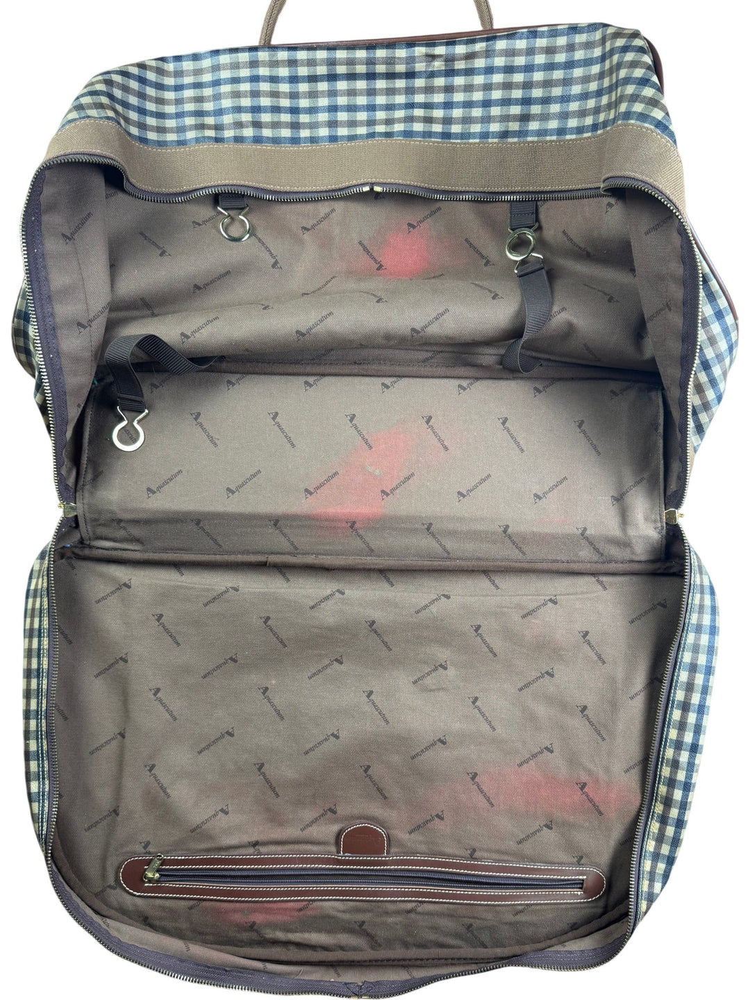 Aquascutum Checkered Duffel Bag