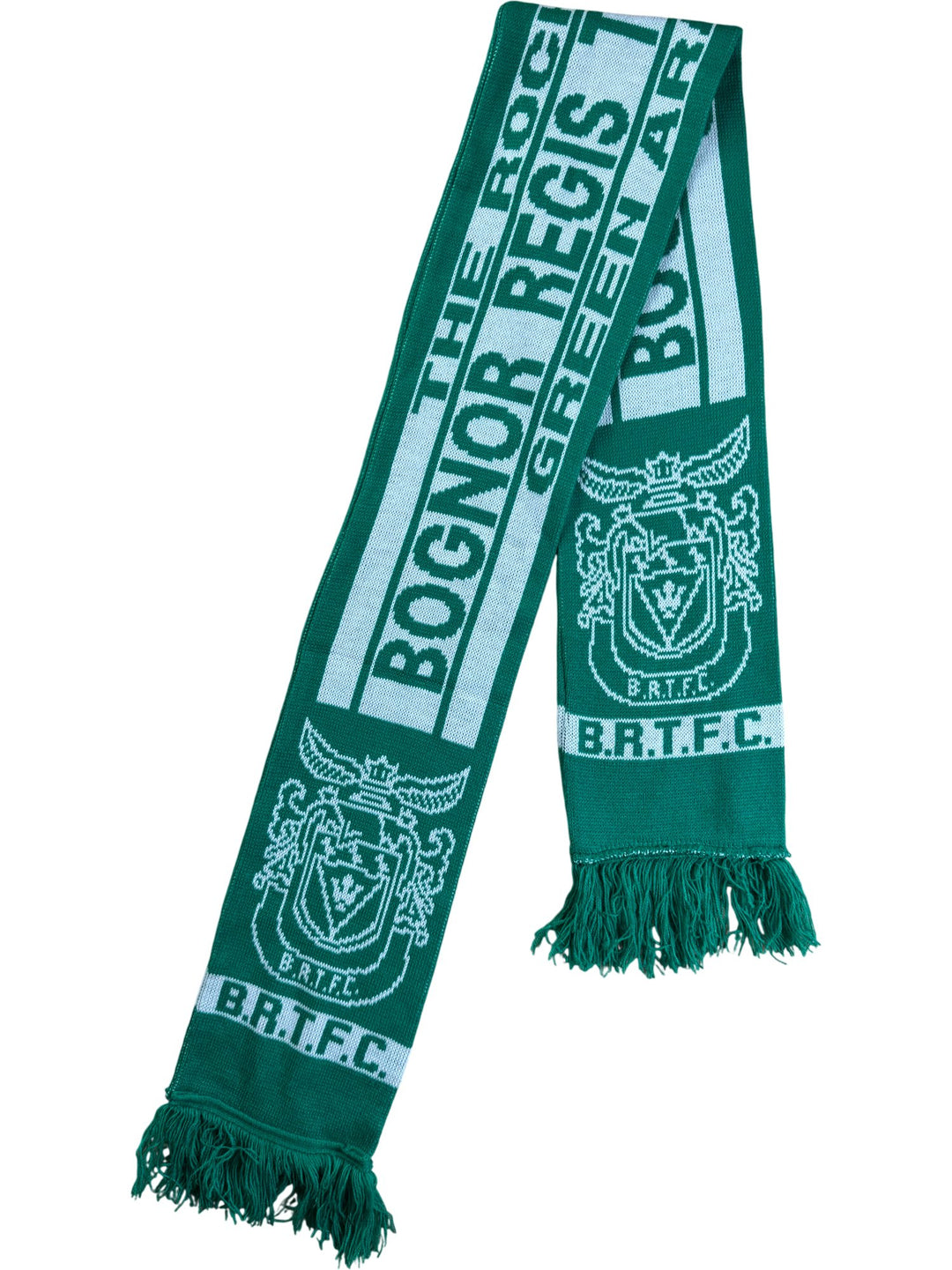 Bognor Regis Green Football Scarf