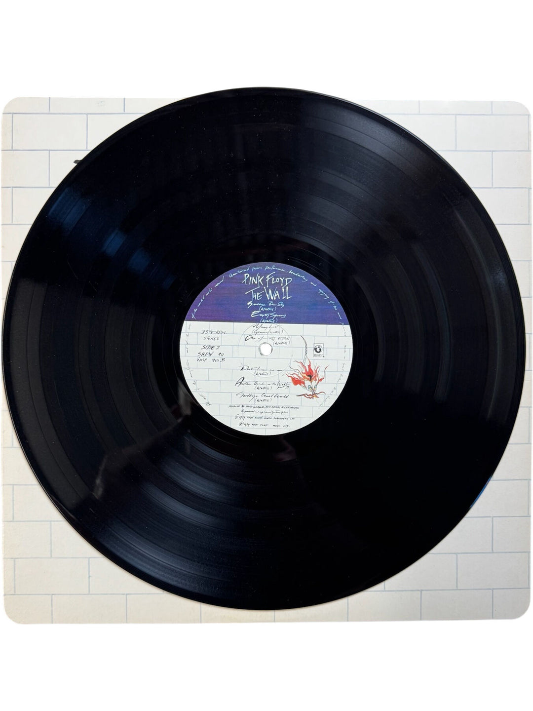 Pink Floyd The Wall Vinyl Record - Good