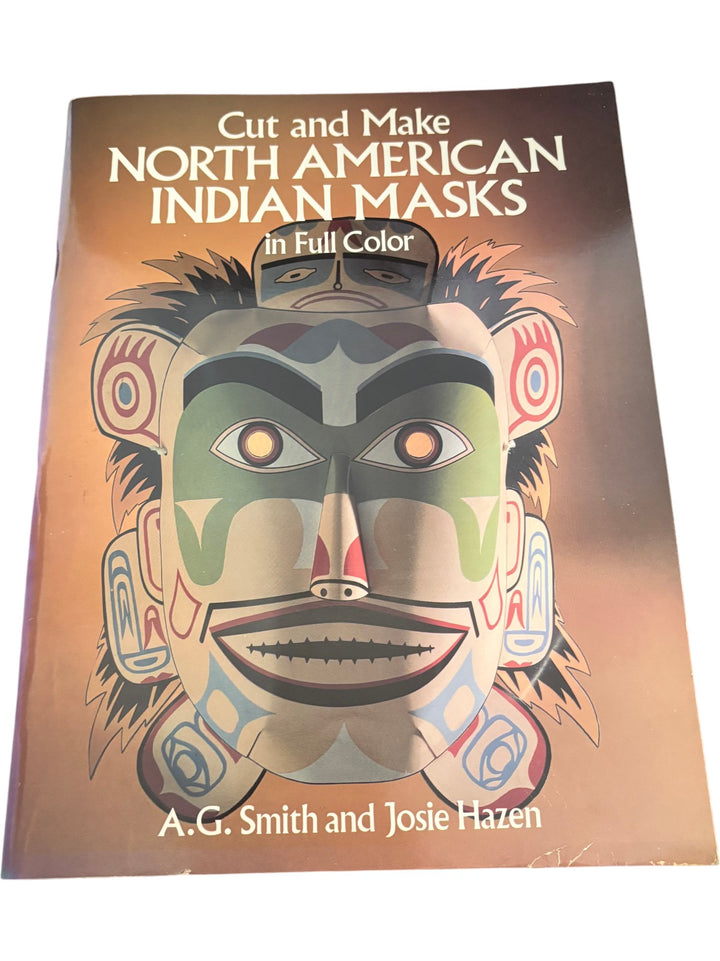 Cut And Make North American Indian Masks