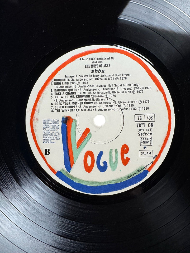 The Must Of ABBA Vinyl Record - Very Good+