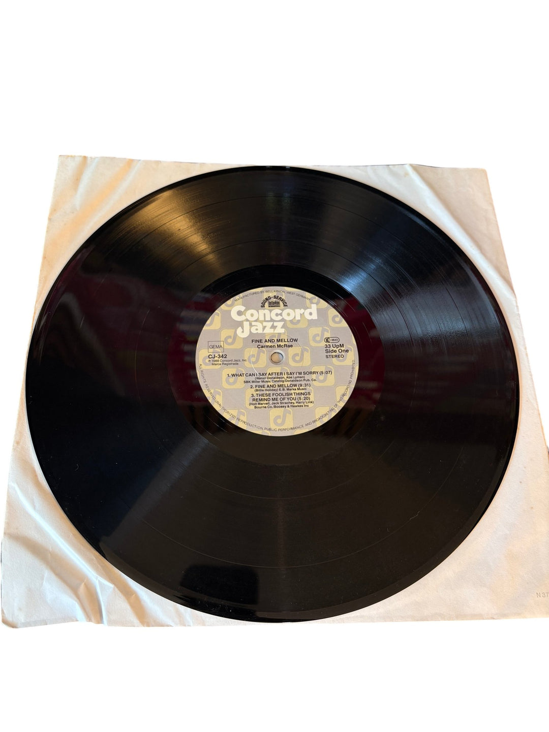 Carmen McRae Live At Birdland West Vinyl - Fair