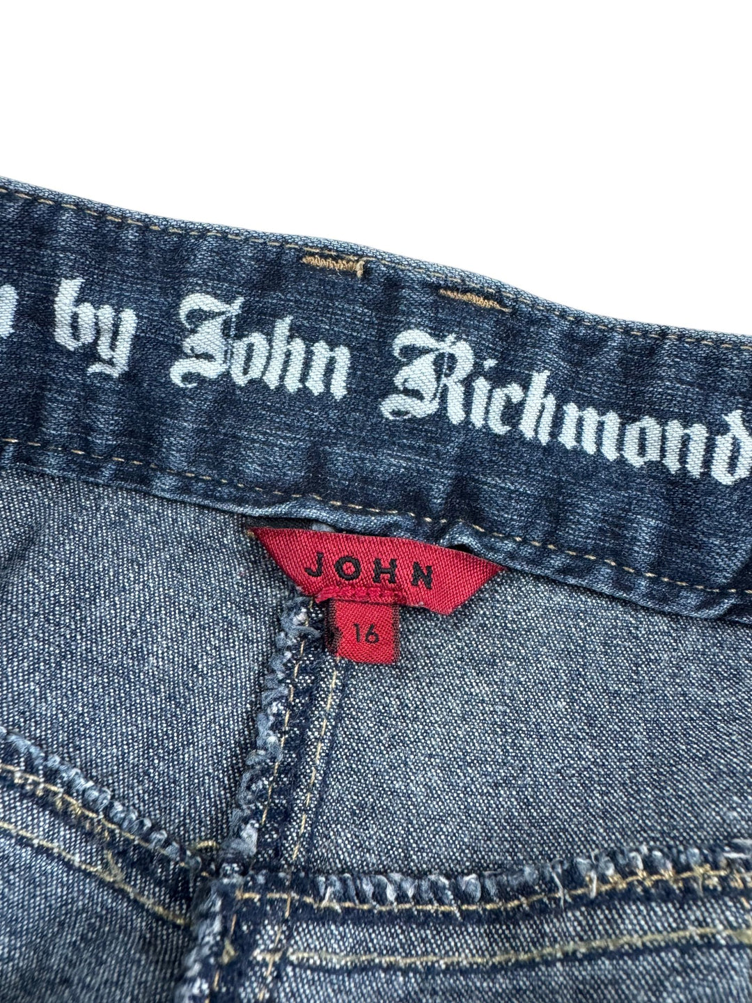 John Richmond Cropped Denim Jeans - W36