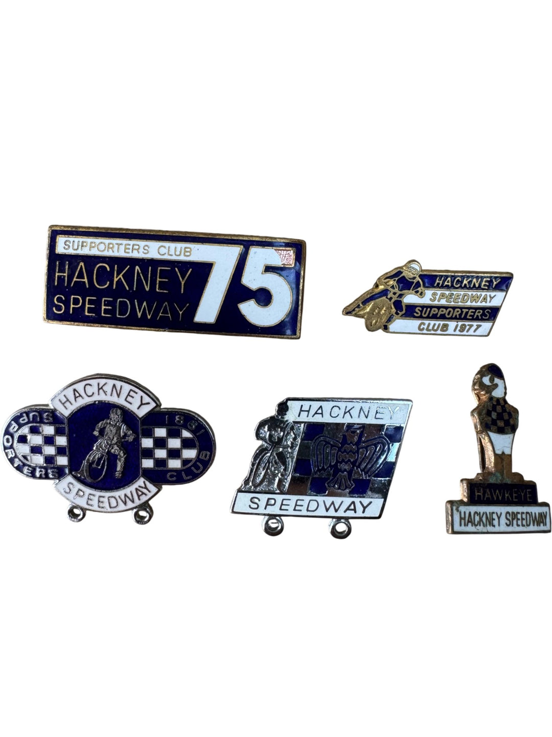 Hackney Speedway Supporters Club Pins