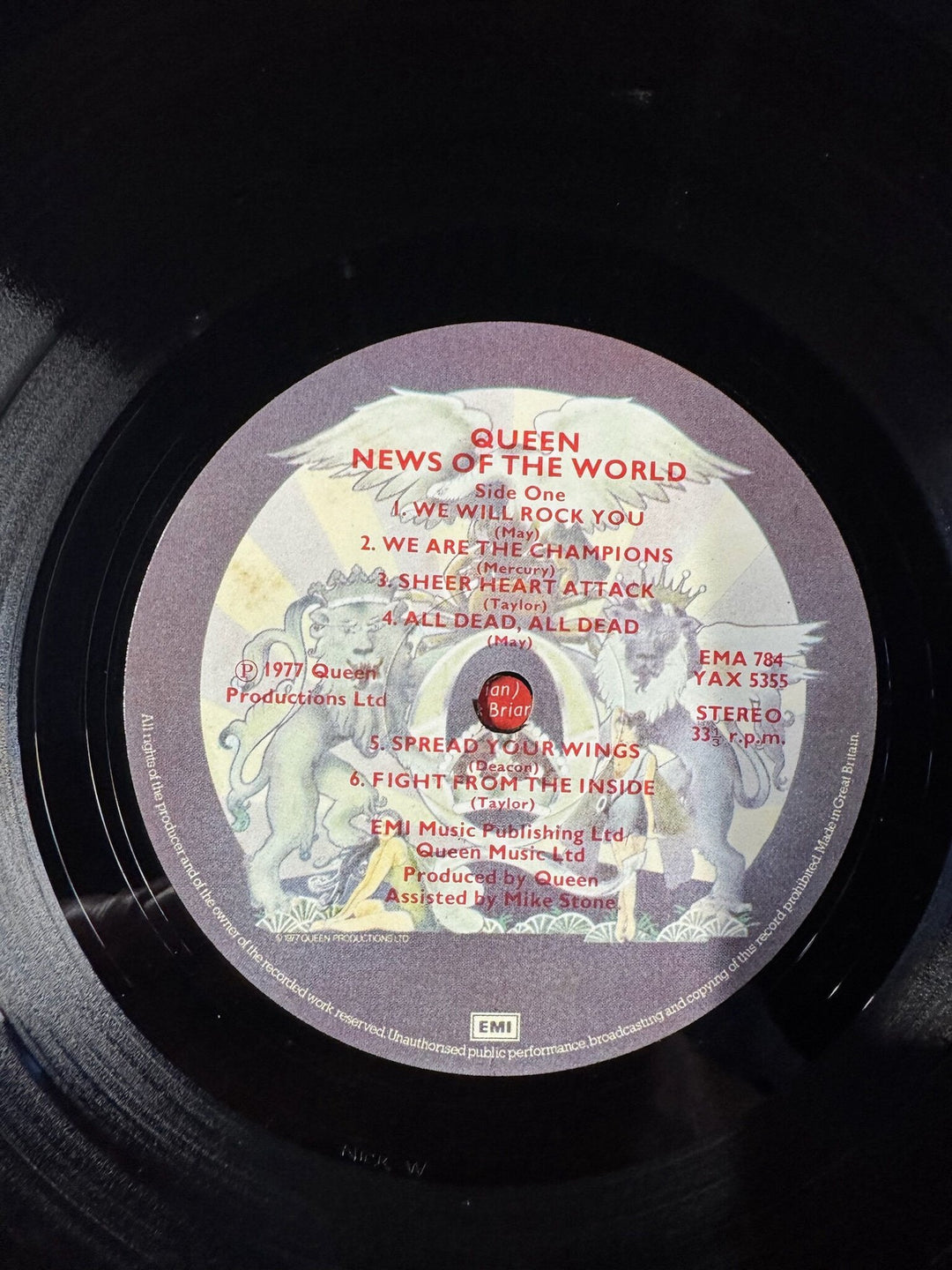 Queen News Of The World Vinyl - Good