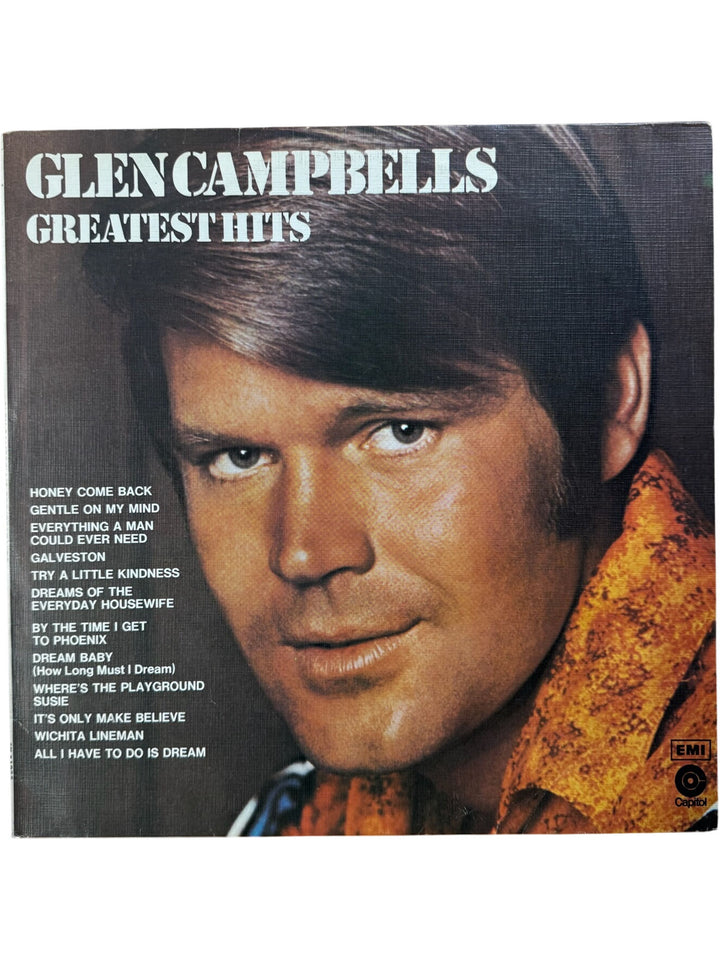 Glen Campbell Greatest Hits Vinyl Record - Good