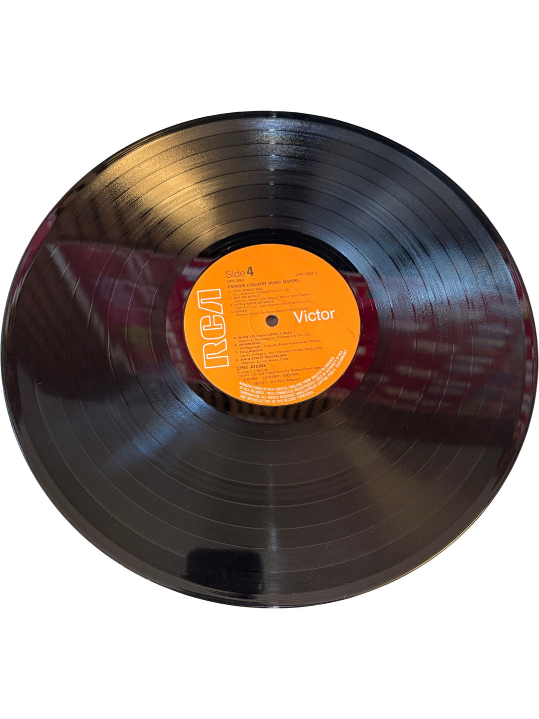 Chet Atkins Famous Country Music Makers Vinyl - Fair