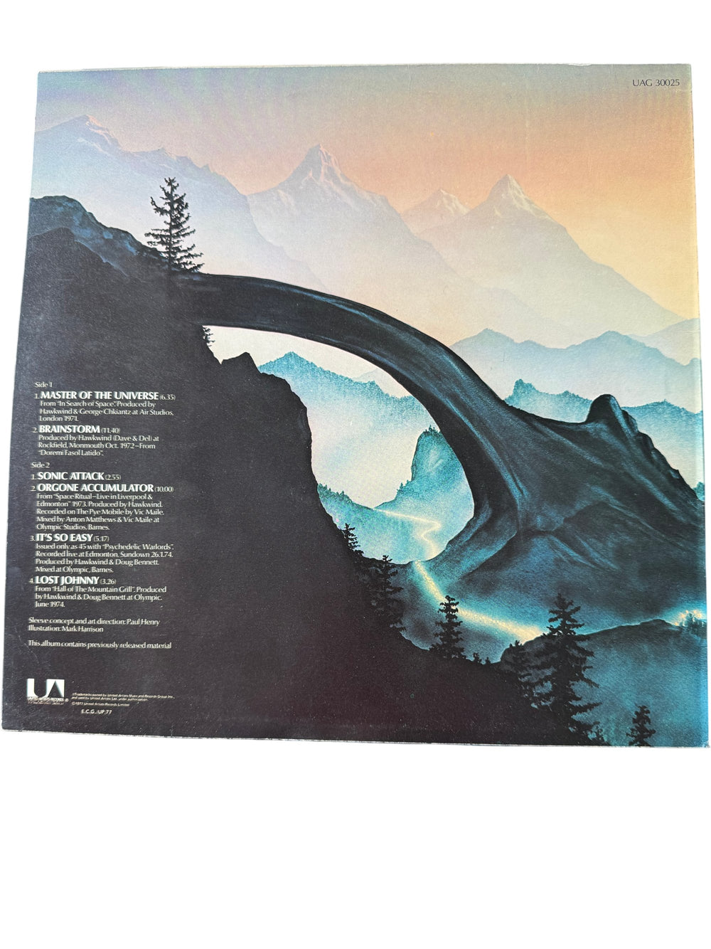 Hawkwind Masters Of The Universe Vinyl - Think Vintage