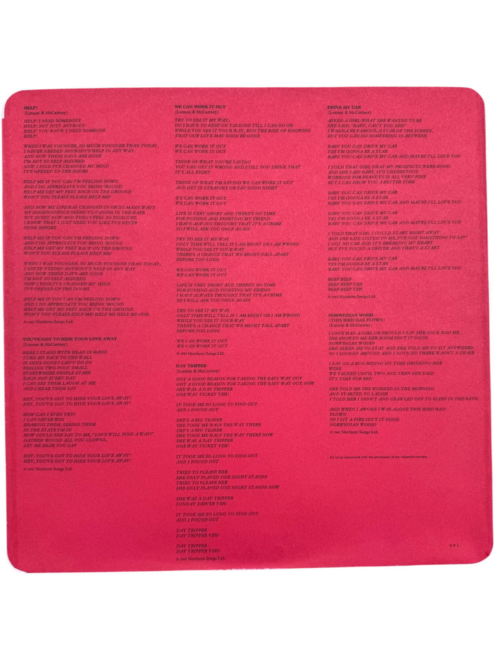 The Beatles Red Vinyl 1962-1966 Album - Very Good