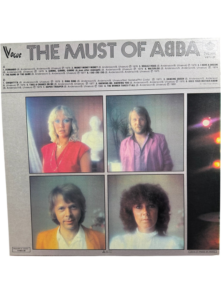 The Must Of ABBA Vinyl Record - Very Good+