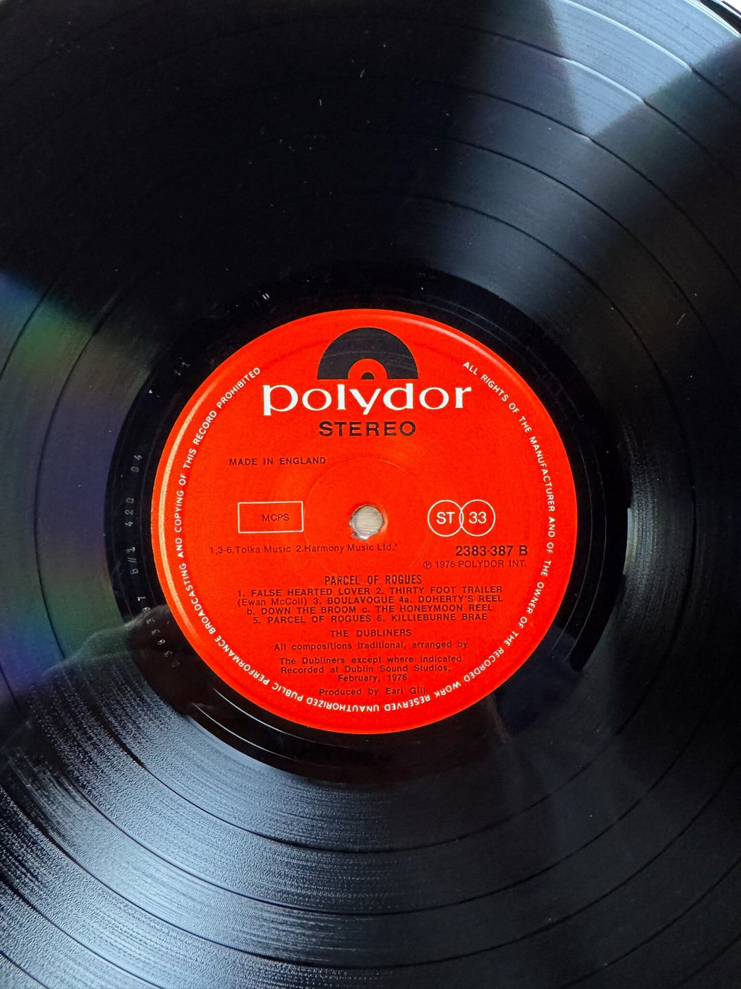 The Dubliners A Parcel of Rogues Vinyl Record - Good