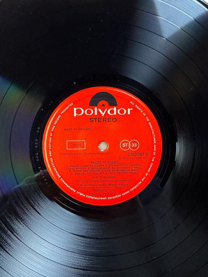 The Dubliners A Parcel of Rogues Vinyl Record - Good