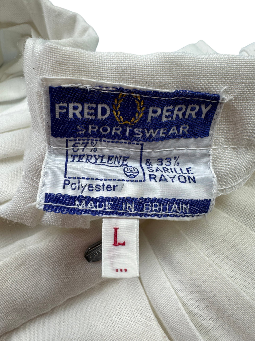 Fred Perry Pleated Tennis Skirt - S