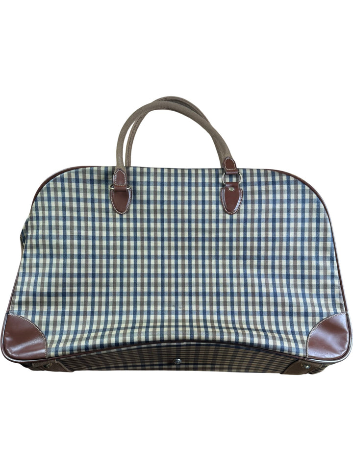 Aquascutum Checkered Duffel Bag