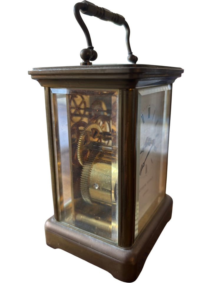 Matthew Norman Swiss Made Clock With Roman Numerals - Think Vintage