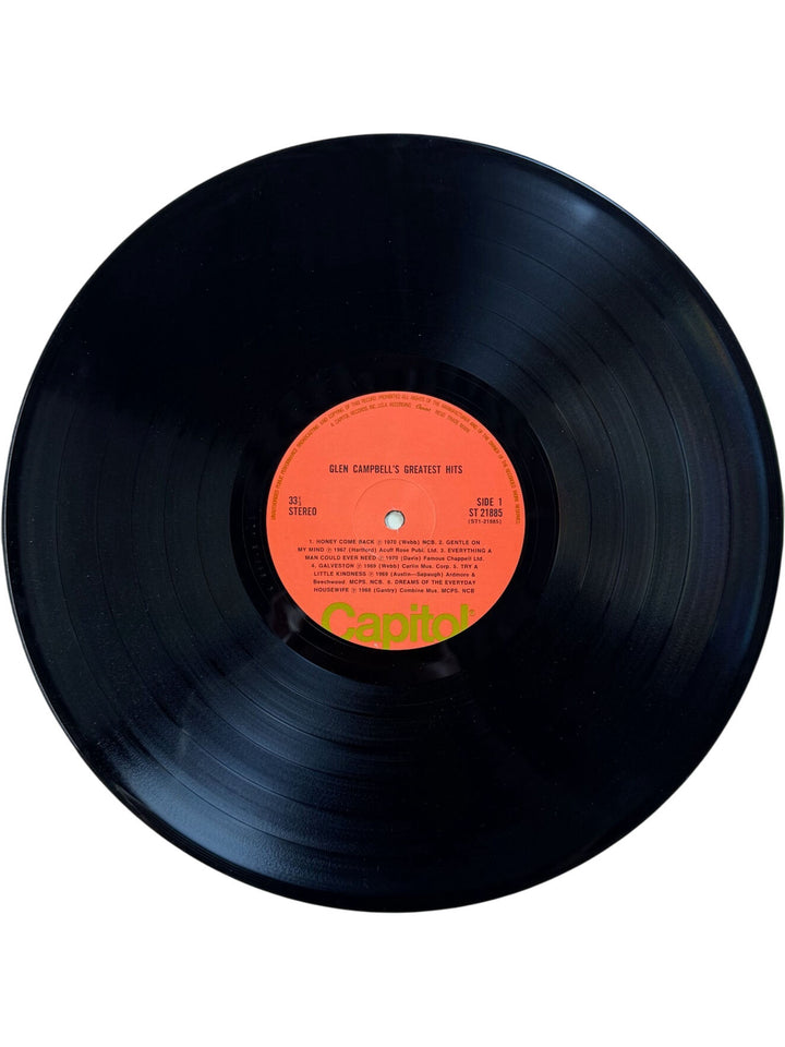 Glen Campbell Greatest Hits Vinyl Record - Good