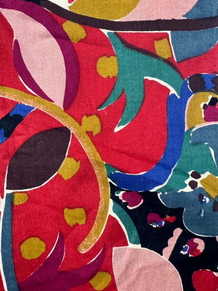 Multicolor Abstract Pattern Fabric