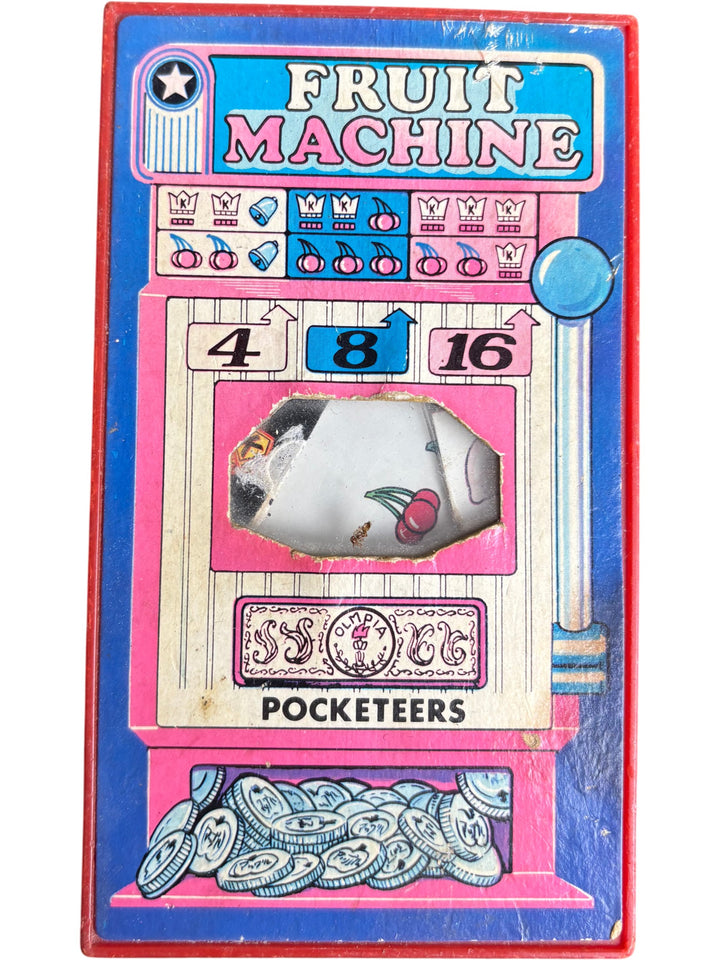 1970s Tomy Pocket Fruit Machine Game - Think Vintage