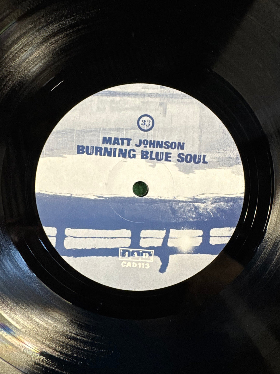 Matt Johnson Burning Blue Soul LP - Think Vintage
