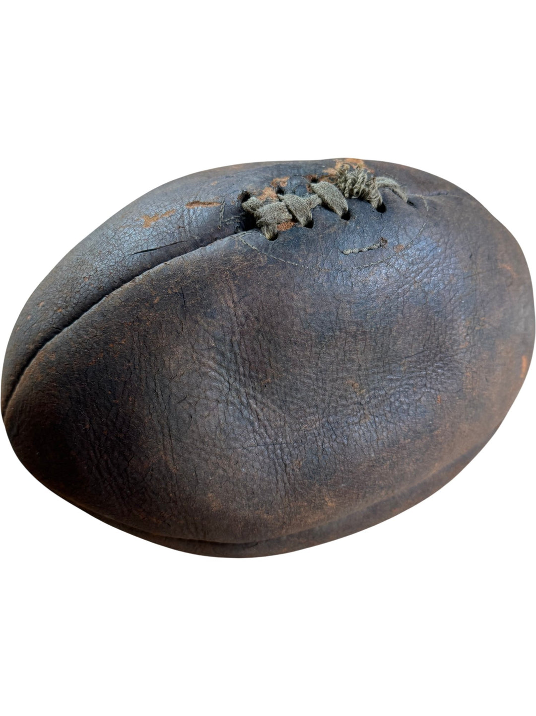 Vintage Leather Rugby Ball