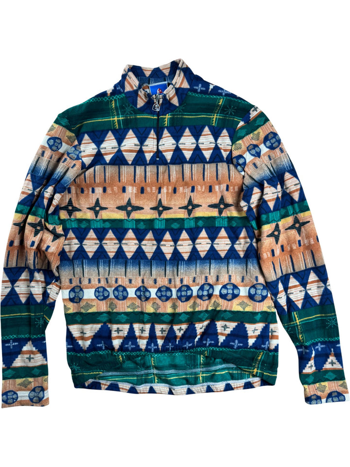 Etxeondo Fleece Top Multicolor Geometric - M