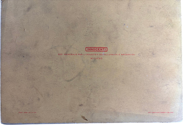 Innocenti Lambretta 150 LD 125 LD 1957 Repair Instructions - Think Vintage