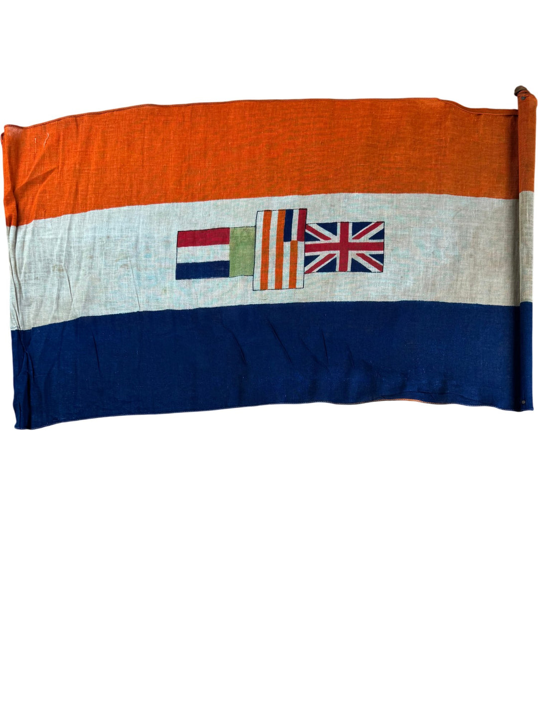 South African Flag with Union Jack Emblem