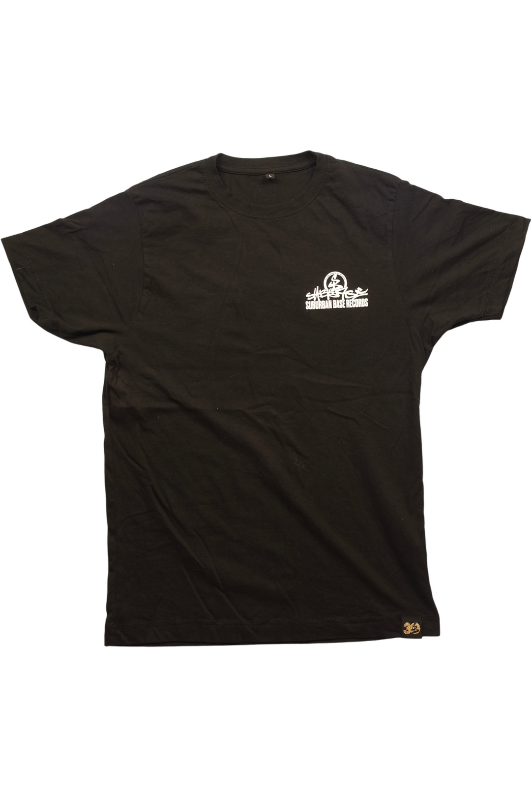 Suburban Base Records Black T-Shirt - Think Vintage