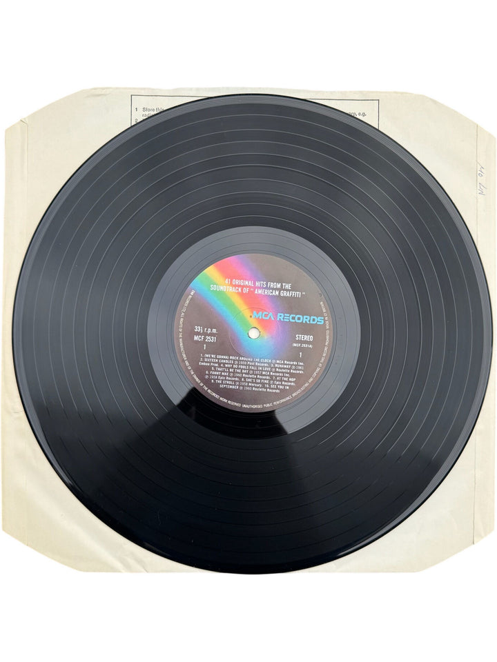 American Graffiti Soundtrack Vinyl Record- Very Good