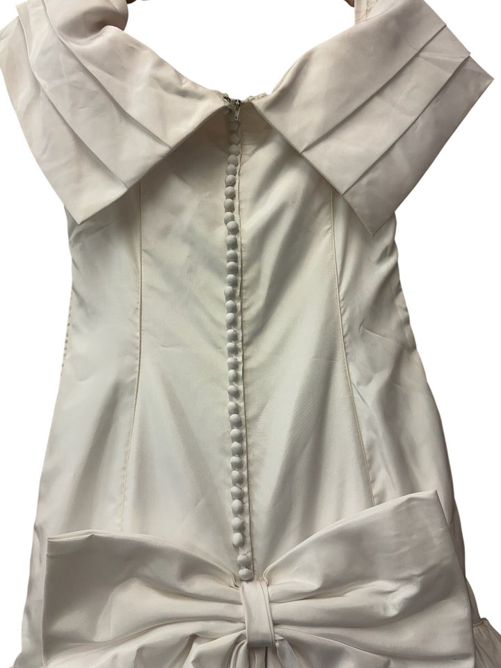 Sailor Collar White Dress