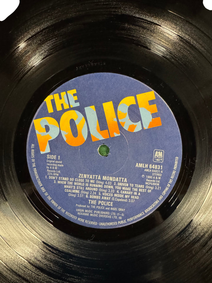 The Police Zenyatta Mondatta Vinyl Record - Think Vintage