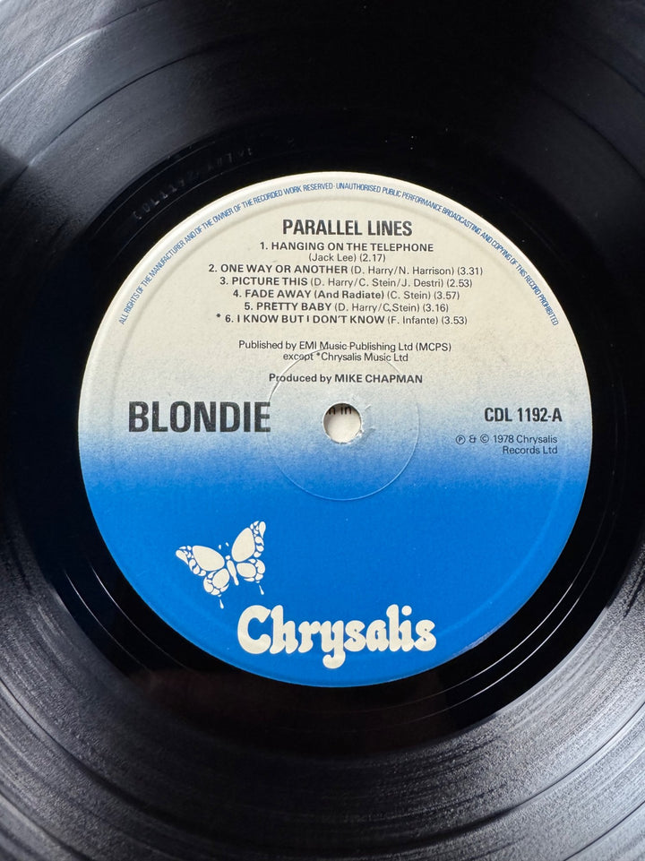 Blondie Parallel Lines LP Album - Very Good