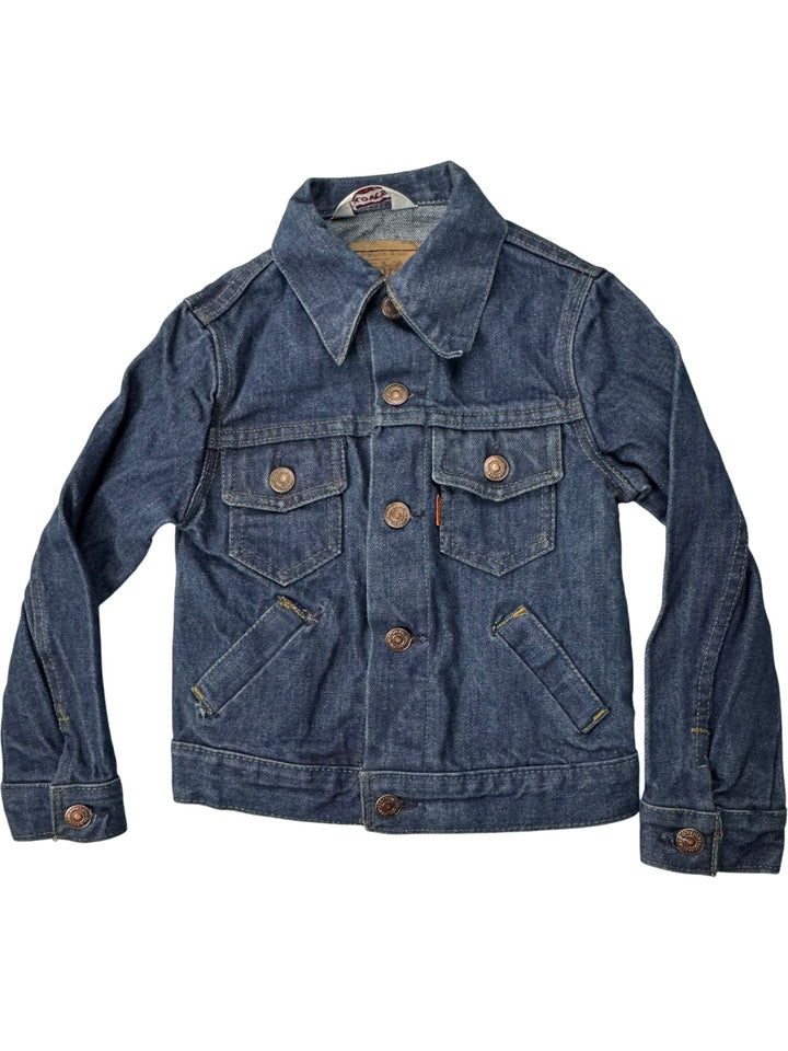 1970s Levi's Denim Trucker Jacket - Age 6/7